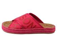 Scotch & Soda malinové šľapky Angle Tropical Pink -