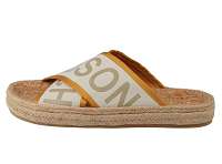 Scotch & Soda smotanové šľapky Angle Ivory -
