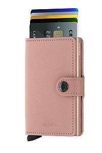 Secrid špeciálna kožená peňaženka Mini Wallet Crisple Rose Floral