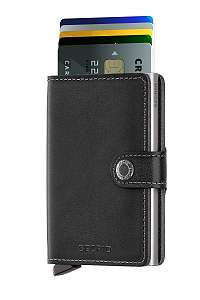 Secrid špeciálna kožená peňaženka Mini Wallet Original Black
