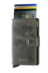 Secrid špeciálna kožená peňaženka Mini Wallet Vintage Olive