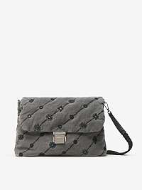 Šedá dámská crossbody kabelka Desigual Ojo De Tig
