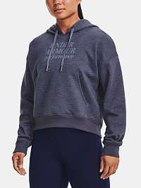 Šedá dámska mikina Under Armour Essential Script Hoodie