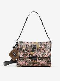 Šedá dámska vzorovaná crossbody kabelka Desigual Rojo Por Ojo Vera