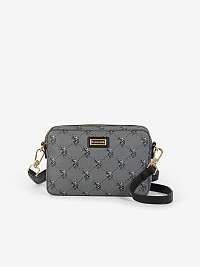 Šedá dámska vzorovaná crossbody kabelka U.S. Polo Assn. Hampton Horiz