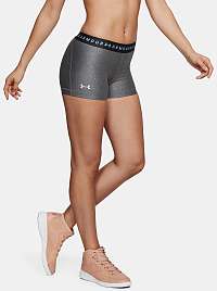 Šedé dámské kompresní kraťasy HeatGear Armour Under Armour
