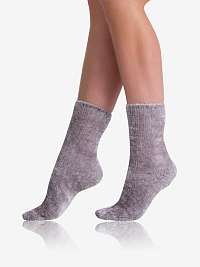 Šedé dámske mäkké ponožky Bellinda EXTRA SOFT SOCKS