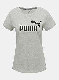 Šedé dámske tričko Puma