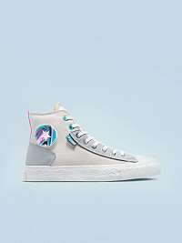 Šedo-biele pánske členkové tenisky Converse Chuck Taylor Alt Star