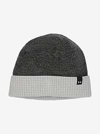 Šedo-čierna pánska obojstranná čiapka Under Armour Reversible Beanie