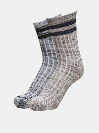 Selected Homme sivé 2 pack ponožiek