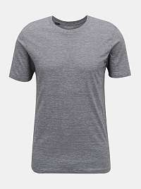 Selected Homme sivé pánske basic tričko
