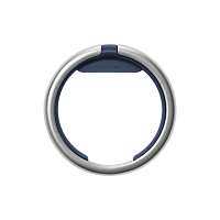 Šikovný krúžok na kľúče Orbitkey Ring - strieborný a navy