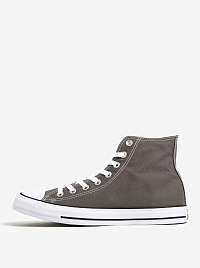 Sivé pánske členkové tenisky s logom Converse Chuck Taylor All Star