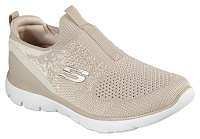 Skechers béžové slip on tenisky Summits Daily Flourish Natural