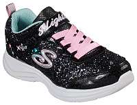Skechers čierne dievčenské tenisky Glimmer Kicks Glimmer Kicks