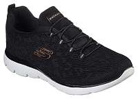 Skechers čierne tenisky Summits Leopard Spot Black