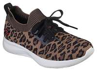 Skechers leopardie tenisky Bobs Squad 2 Troop Tiger