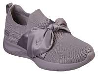 Skechers levanduľové slip on Bobs Squad 2 Bow Beauty