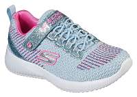 Skechers mentolové dievčenské tenisky Lil Bobs Sport Squat