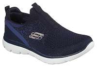 Skechers modré slip on tenisky Summits Daily Flourish Navy