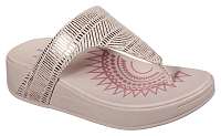 Skechers na platforme žabky Retrogrades Jupiter Pink Metallic