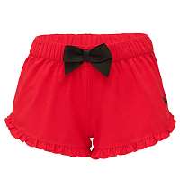 Slippsy červené dámske domáce kraťasy Red Shorts Girl