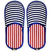 Slippsy pruhované unisex domáce papuče Old Sailor