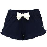Slippsy tmavomodré dámske domáce kraťasy Dark Blue Shorts Girl