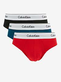 Slipy pre mužov Calvin Klein Underwear - čierna, modrá, červená