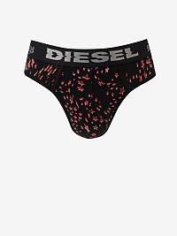 Slipy pre mužov Diesel - čierna, červená
