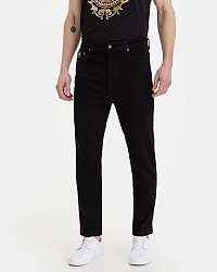 Straight fit pre mužov Versace Jeans Couture - čierna