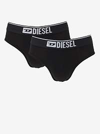 Súprava dvoch nohavičiek v čiernej farbe Diesel