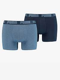 Súprava dvoch pánskych boxeriek Puma v modrej farbe