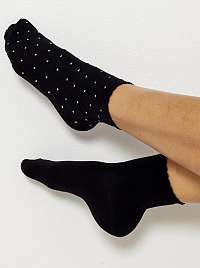 Súprava dvoch párov ponožiek v čiernej farbe CAMAIEU