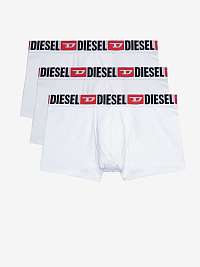 Súprava troch pánskych boxeriek v bielej farbe Diesel