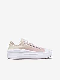 Svetlo fialové dámske tenisky Converse na platforme