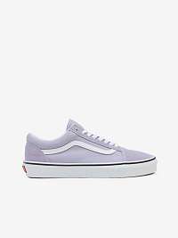 Svetlo fialové dámske tenisky so semišovými detailmi VANS