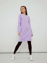 Svetlo fialové dievčenské mikinové šaty name it Kolid