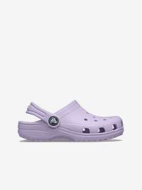 Svetlo fialové dievčenské papuče Crocs