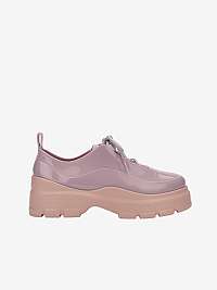 Svetlo fialové topánky na platforme Melissa Funky