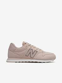 Svetlo ružové dámske topánky v semišové úprave New Balance0