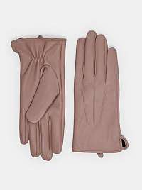 Svetlo ružové kožené rukavice Dorothy Perkins