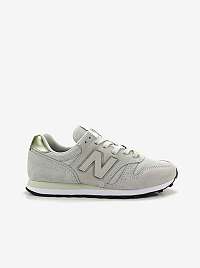 Svetlo šedé dámske semišové topánky New Balance3