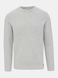 Svetlo šedý pánsky basic sveter Tom Tailor Denim