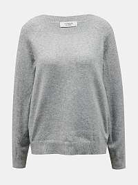 Svetlo šedý sveter Jacqueline de Yong