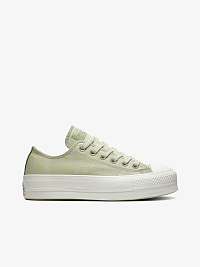 Svetlo zelené dámske tenisky Converse Chuck Taylor All Star Lift