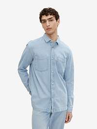 Svetlomodrá pánska džínsová košeľa Tom Tailor Denim