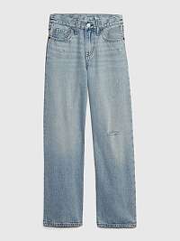 Svetlomodré chlapčenské džínsy rovného strihu GAP