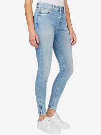 Svetlomodré dámske skinny fit rifle Pepe Jeans Dion